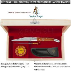 Coffret Couteau N&deg;5264 Pliant ANCRE MARINE Laguiole BOUGNA