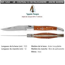 Couteau Pliant n&deg; 5264 ANCRE MARINE Laguiole BOUGNA