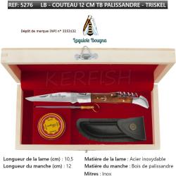 Coffret Couteau N&deg;5274 Pliant ANCRE MARINE Laguiole BOUGNA