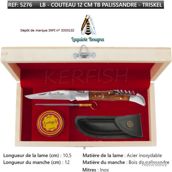 Coffret Couteau N�5274 Pliant ANCRE MARINE Laguiole BOUGNA