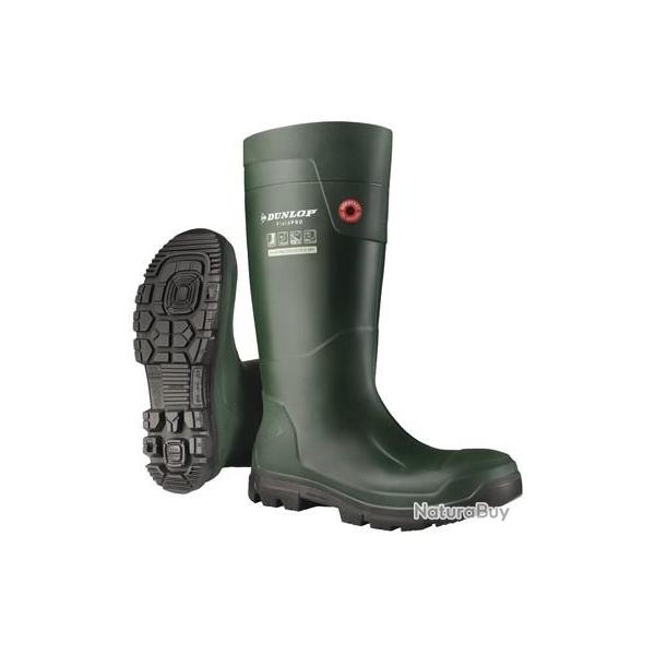 Botte Dunlop fieldpro vert P