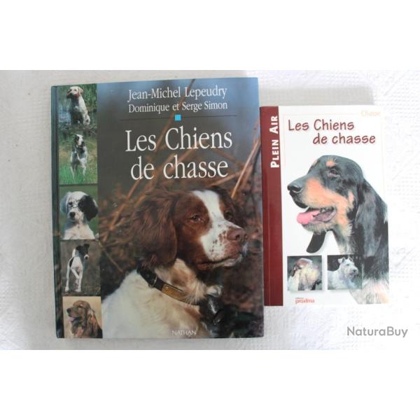 Lot 2 ouvrages chiens de chasse