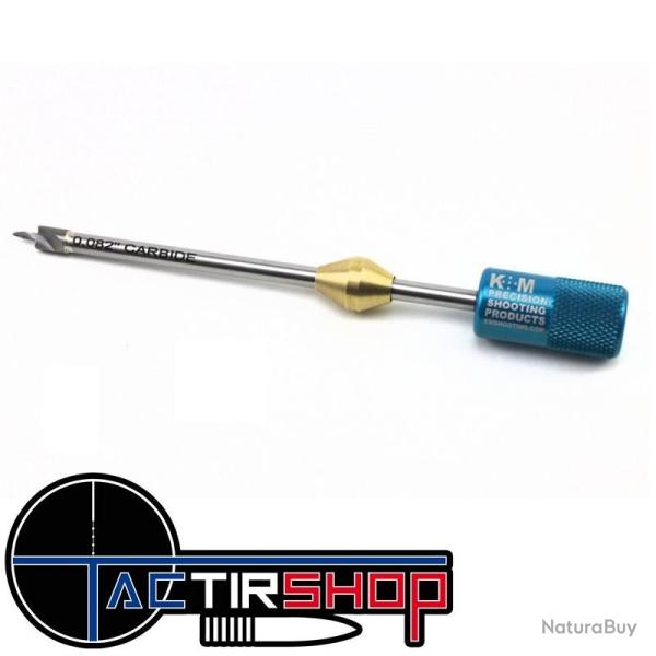 Ebavureur int�rieur Premium K&M de trou d'amorce Manuel 0.082' Carbure