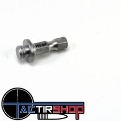 Adaptateur d'entrainement hexagonal 1/4" 5/16-18 pour al&eacute;soir conique K&M
