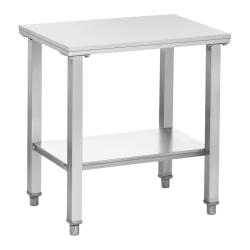 Table pour friteuse 62 x 42 cm acier inoxydable 14_0003728