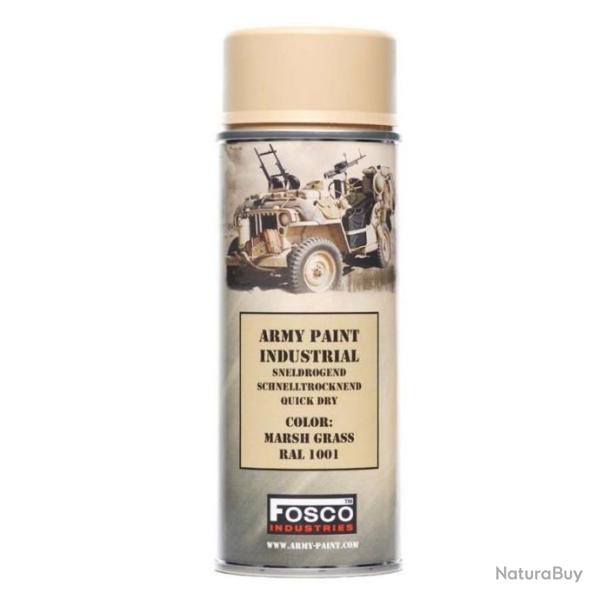 Bombes FOSCO de peintures militaires qualit� pro de 400 ml DESERT RAL 1019