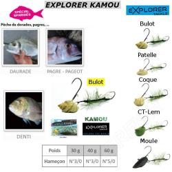 TENYA KAMOU EXPLORER TACKLE 30 g Bulot