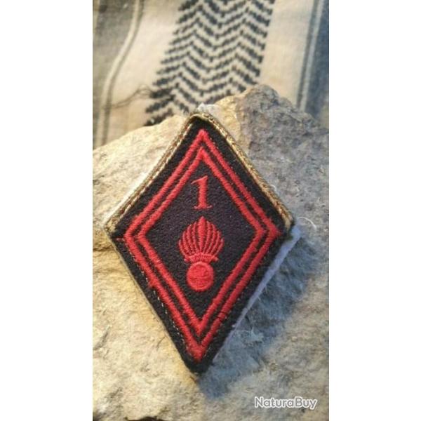 Losange mod�le 45 du 1� R�giment d'Infanterie  nn