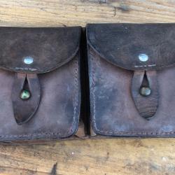 vends cartouchi&egrave;re militaire  pour fusils MAS 36 ou 49. WW2 INDO ALGERIE FRANCE