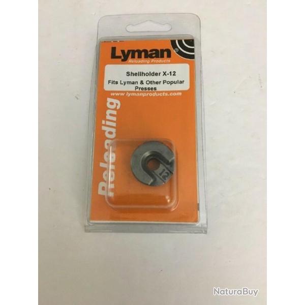 Porte coquille / Shell holder  X-12 LYMAN  r�f = 7738051  / neuf .