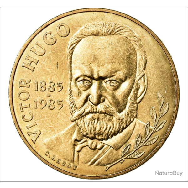 Collection Monnaie 10 FRANCS VICTOR HUGO 1985