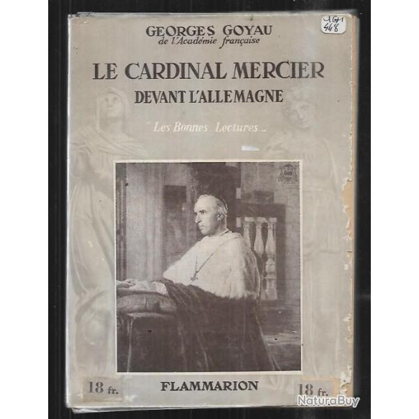 le cardinal mercier devant l'allemagne de georges goyau