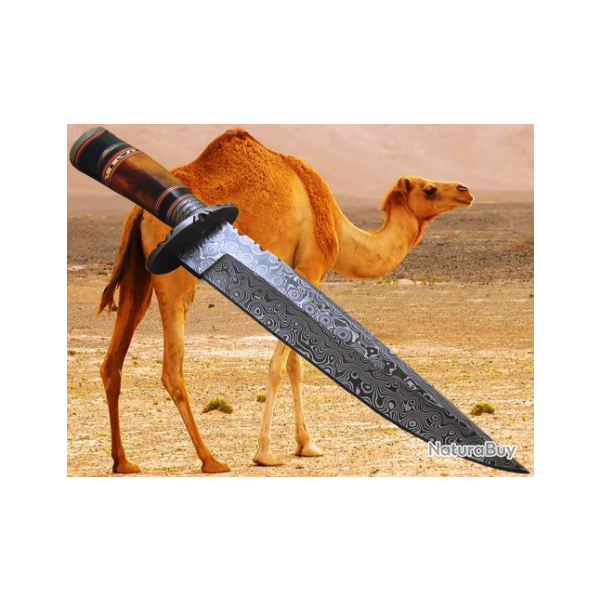 COLLECTION 2019 LAME  DAMAS CHASSE (  Manche poinon avec poigne en os color et soie)