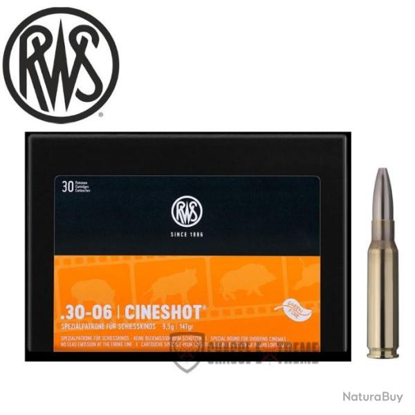 50 Munitions RWS Cal 30-06 147gr Cineshot JHP