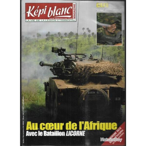 k�pi blanc 718 f�vrier 2010 , noel � la l�gion, hommage � marraine, op�rations ext�rieures , g�nie,