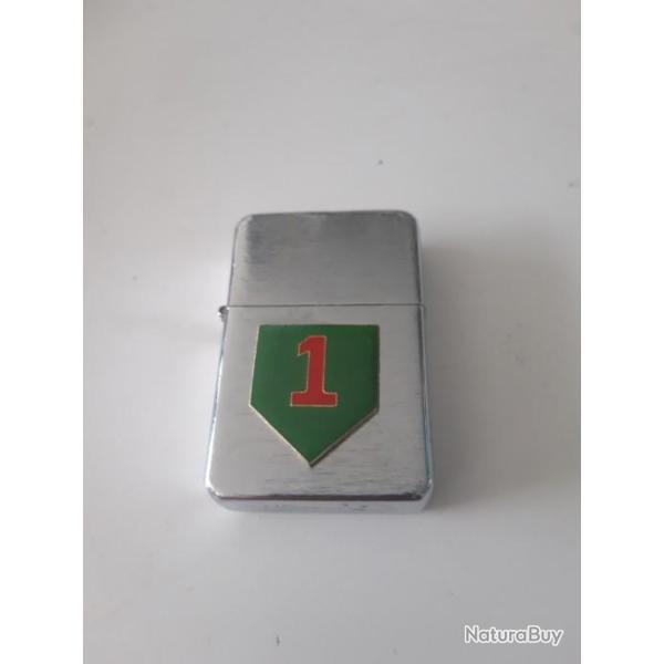 BRIQUET METAL TYPE U.S. "BIG RED ONE"