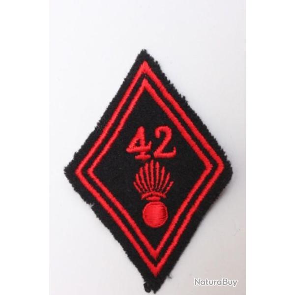 Losange M/45 du 42� R�giment d'infanterie n