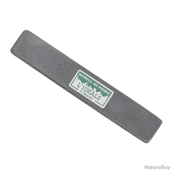 Pierre  aiguiser naturelle des Pyrnes "L'idale" 2 grains 20cm