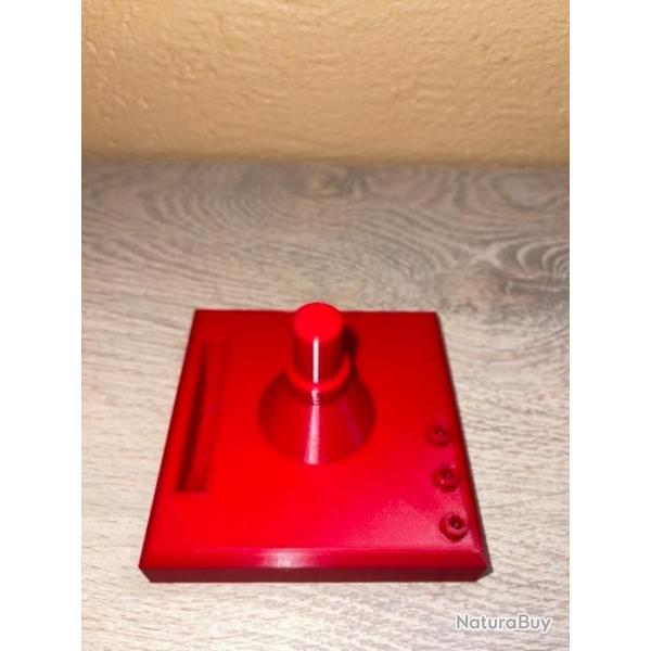 Support rouge pour rangement conversion et plateau porte outils dillon RL 550