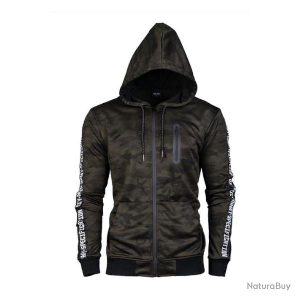 Veste de sport Camouflage WOODLAND - Miltec