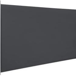 Store lat&eacute;ral 160 x 300 store lat&eacute;ral extractible brise-vue pare-soleil tissus en polyester 280 g/m&sup2;