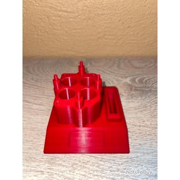 Support rouge pour rangement conversion et plateau porte outils dillon square deal