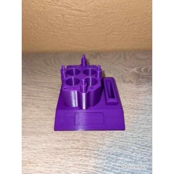 Support violet pour rangement conversion et plateau porte outils dillon square deal