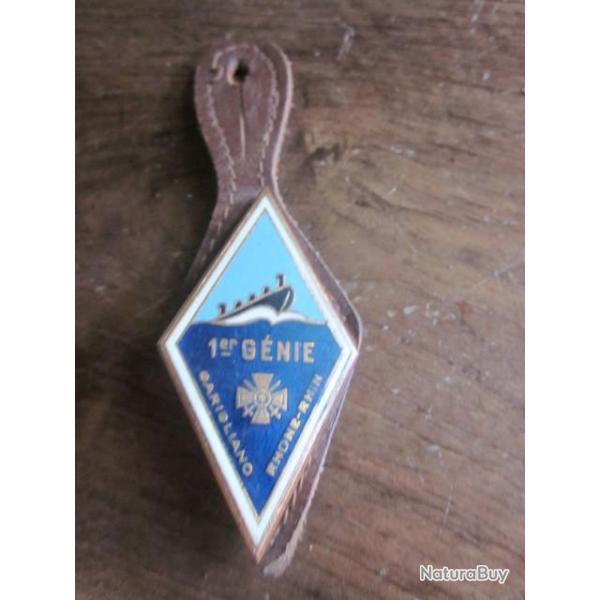1 Rgiment du GENIE Insigne militaire Drago Paris H 209