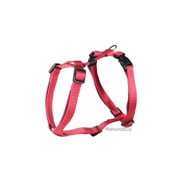 HARNAIS H ZIGGI ROUGE CERISE 25-40CM 10MM
