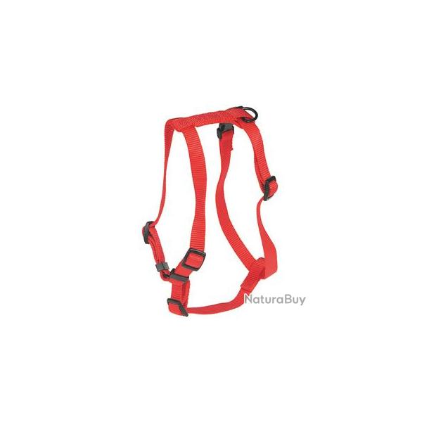HARNAIS H ZIGGI ROUGE 45-65CM 20MM M