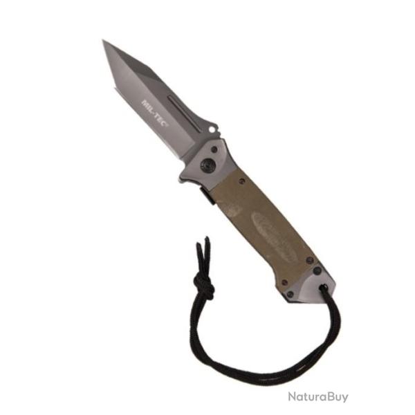 Couteau pliant DA35 Vert - Miltec