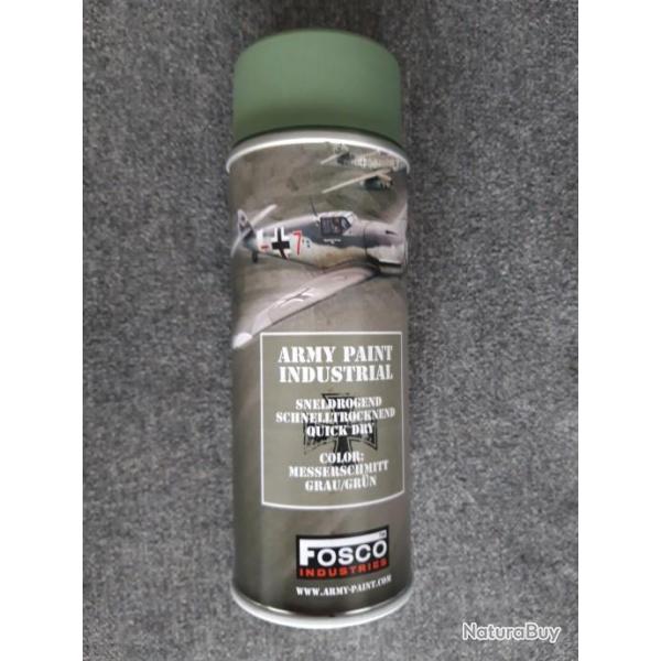 BOMBE DE PEINTURE "MESSERSCHMITT GRAU/GRUN"