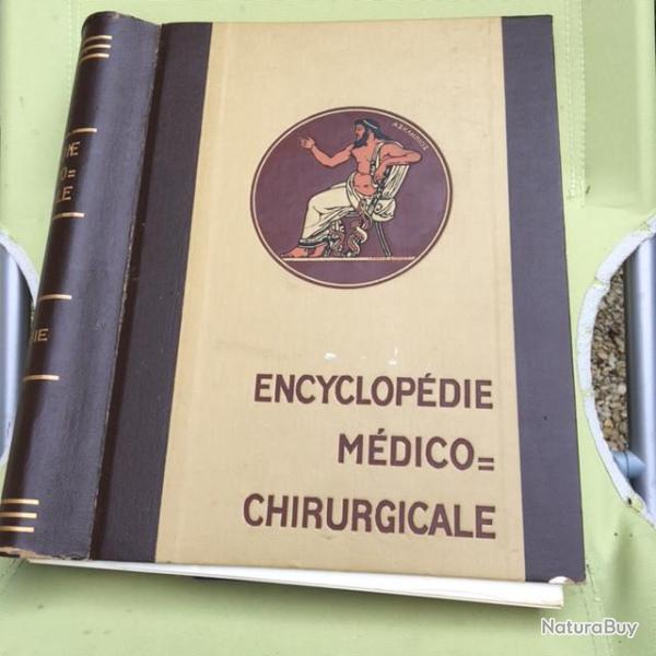 lot de 2 livres encyclop�die chirurgicale