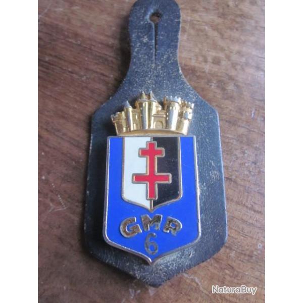 Insigne Arm�e Fran�aise Groupement des Moyens R�gionaux 6 GMR 6 Drago G2424