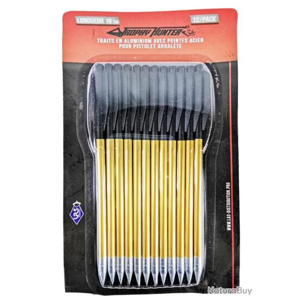 Lot de 12 traits Trophy Hunter pour pistolet arbal�te