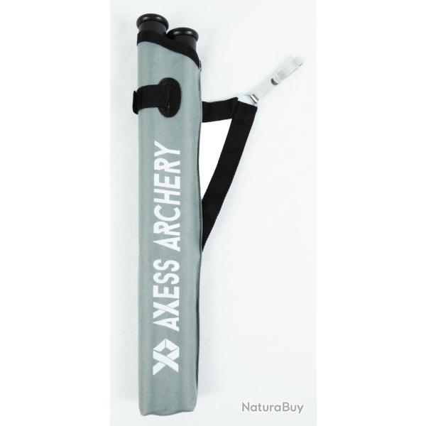 Carquois Axess loisir 2 tubes Gris