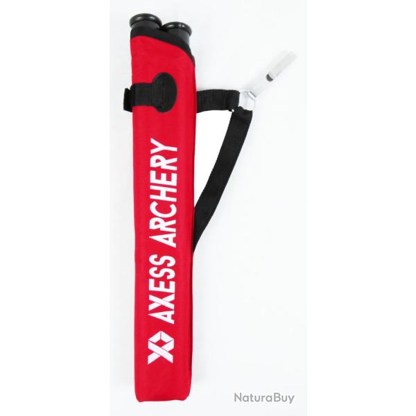 Carquois Axess loisir 2 tubes Rouge