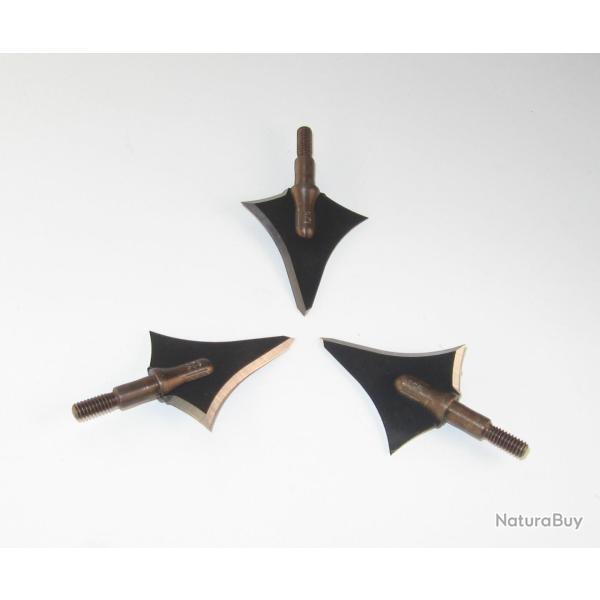 Kudu Contour - Pointes Contour 125 grains / Pack de 3