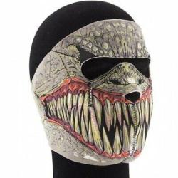 Masque N&eacute;opr&egrave;ne Zombie Halloween Ski Surf Moto anti vent anti froid