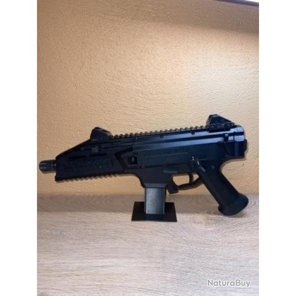 Support / pr�sentoir noir pour Cz scorpion evo 3 et scorpion evo 3 carbine / carabine 9 mn