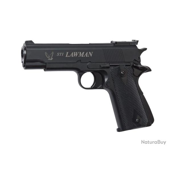 PISTOLET STI LAWMAN GAZ NOIR ASG