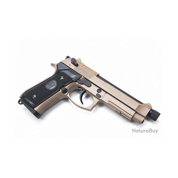 PISTOLET KJM9 A1 GAZ TAN KJ WORKS