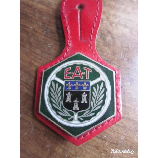 EAT : Insigne mtallique de L'Ecole d'Aplication du Train DRAGO PARIS G. 972