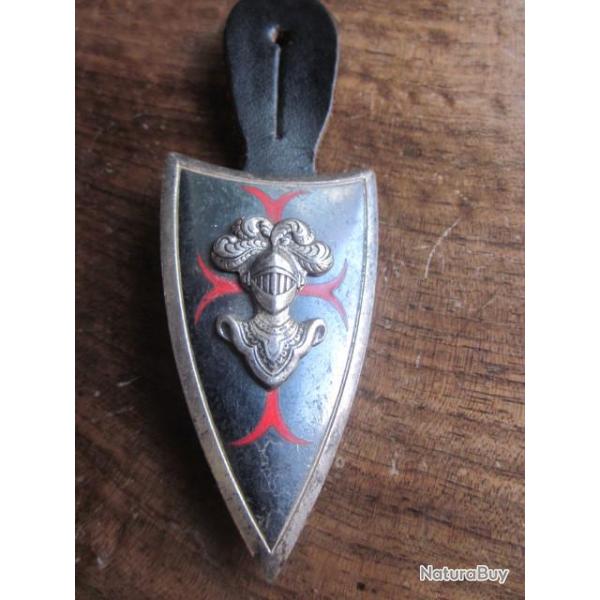 INSIGNE MILITAIRE CENTRE INSTRUCTION ARMEE BLINDEE DELSART G 1919