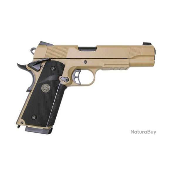 PISTOLET TAC MASTER GAZ TAN KJ WORKS