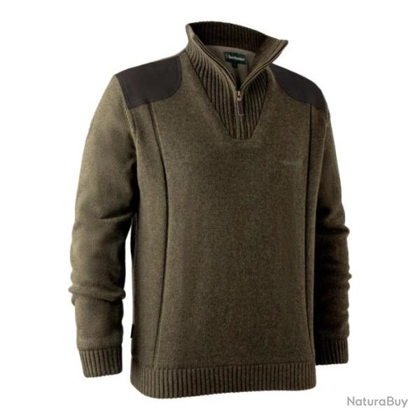 Pull Carlisle avec Stormliner vert Deerhunter