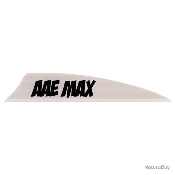 AAE - Plumes Max 2" Shield BLANC