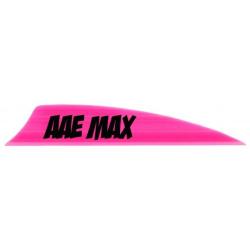 AAE - Plumes Max 2" Shield ROSE HOT