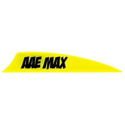 AAE - Plumes Max 2" Shield JAUNE