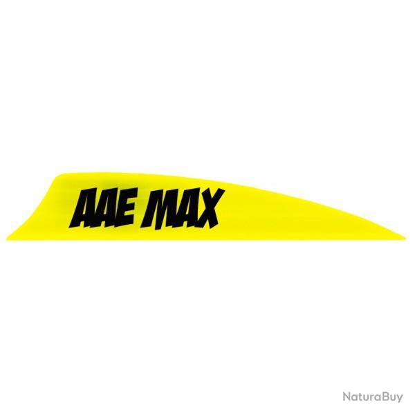 AAE - Plumes Max 2" Shield JAUNE